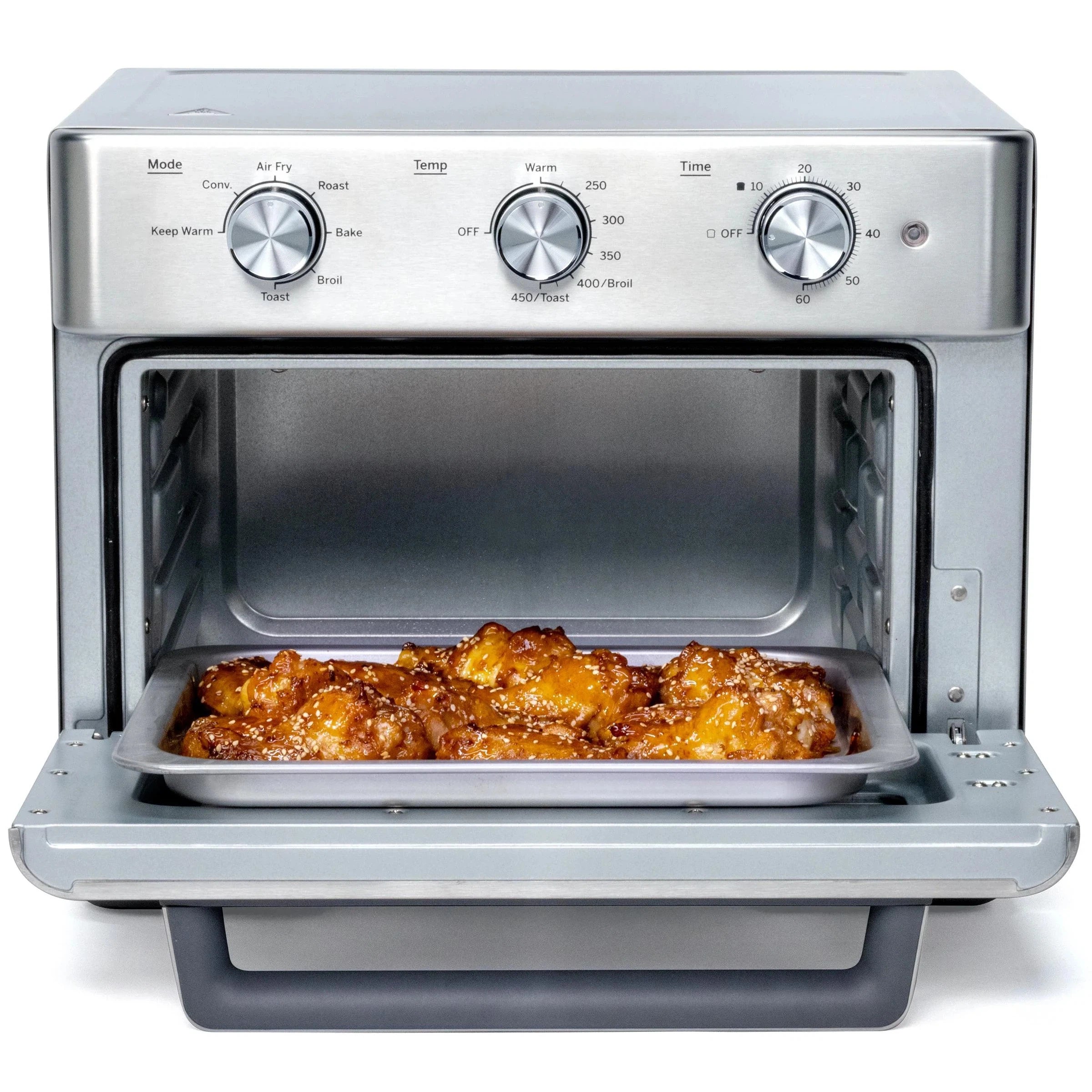 Silver Stainless Steel Oven